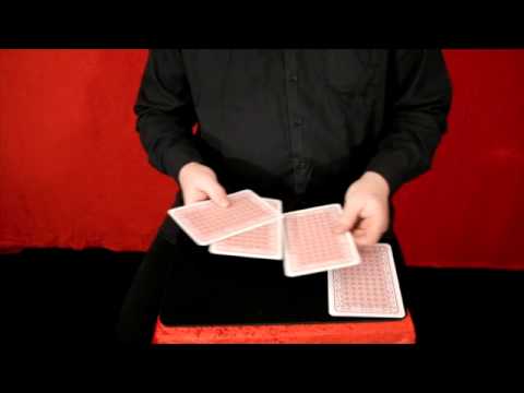 3 Korttrick med 4 kort